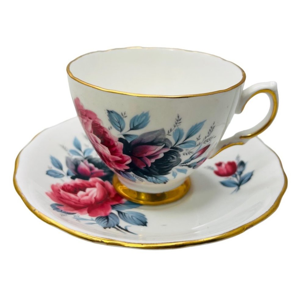 Vintage Colclough Teacup and Saucer 7987 Vintage